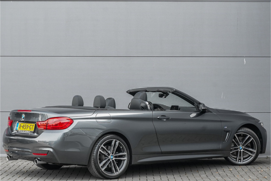 BMW 4 Serie Cabrio 440i M-Sport Nekverwarming Cruise Memory 19"