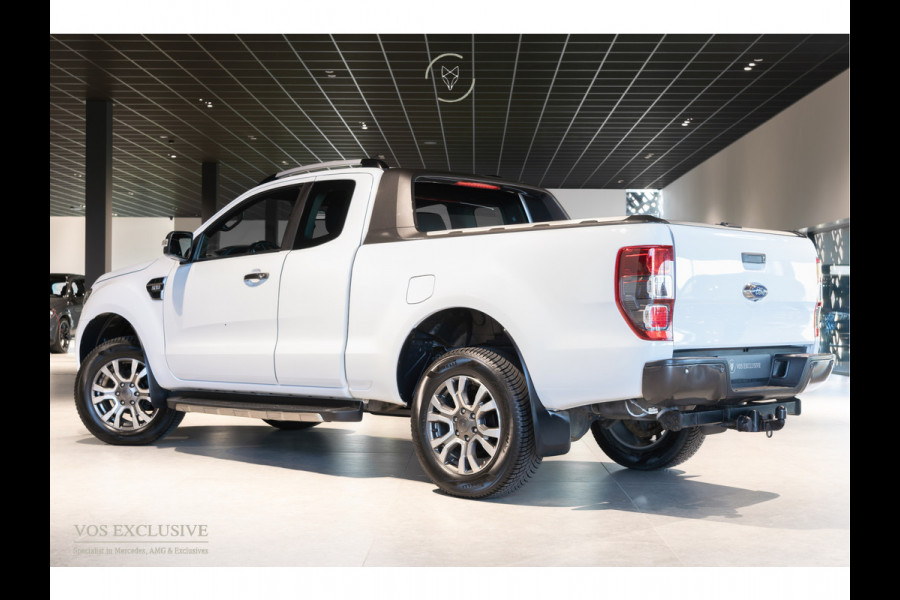 Ford Ranger 3.2 TDCi 4x4 Wildtrak Supercab 18''|Verw-stln|Carplay|Cruise|Clima|Verw-voorruit|Camera|Trekhaak 3.500kg