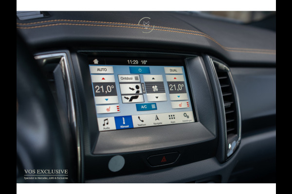 Ford Ranger 3.2 TDCi 4x4 Wildtrak Supercab 18''|Verw-stln|Carplay|Cruise|Clima|Verw-voorruit|Camera|Trekhaak 3.500kg