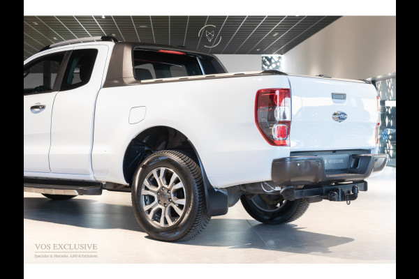 Ford Ranger 3.2 TDCi 4x4 Wildtrak Supercab 18''|Verw-stln|Carplay|Cruise|Clima|Verw-voorruit|Camera|Trekhaak 3.500kg