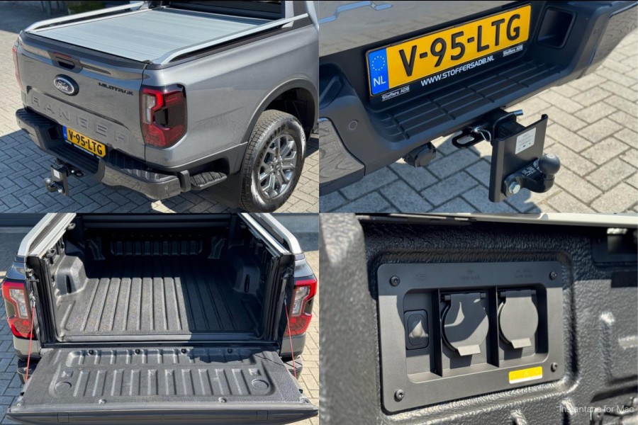 Ford Ranger 3.0 V6 241pk Wildtrak Double Cab | BPM VRIJ | 2-zits | Trekhaak 3500KG | Elekt. Rollo | 360 camera | B&O audio | Navi