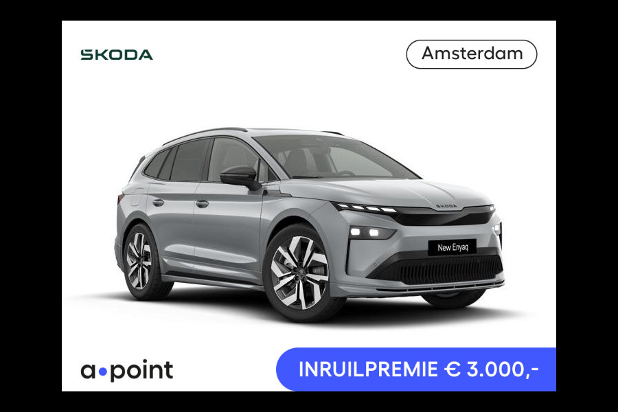 Škoda Enyaq 85 Sportline | Panoramadak | 20 inch | Sportstoelen | Adaptive Cruise | Blind Spot