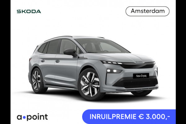Škoda Enyaq 85 Sportline | Panoramadak | 20 inch | Sportstoelen | Adaptive Cruise | Blind Spot