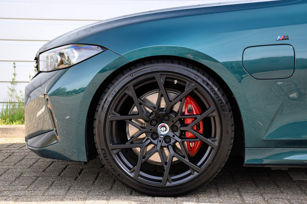 BMW 3 Serie Touring 330e*M-Pakket*Dak*Trekhaak*112Dkm**Keyless*2023*Boston Green*INDIVIDUAL*