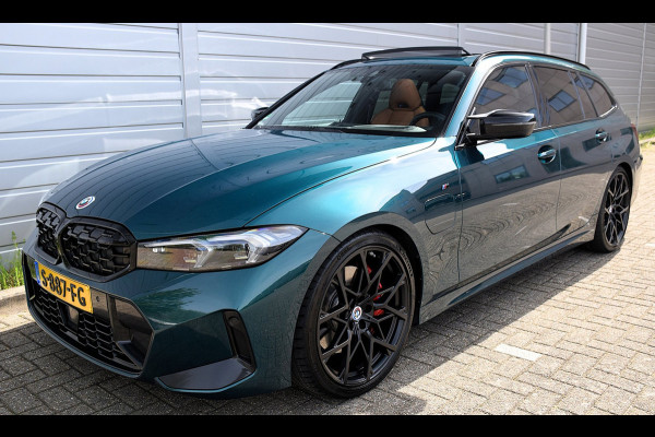 BMW 3 Serie Touring 330e*M-Pakket*Dak*Trekhaak*112Dkm**Keyless*2023*Boston Green*INDIVIDUAL*
