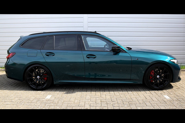 BMW 3 Serie Touring 330e*M-Pakket*Dak*Trekhaak*112Dkm**Keyless*2023*Boston Green*INDIVIDUAL*