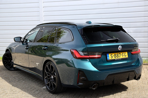 BMW 3 Serie Touring 330e*M-Pakket*Dak*Trekhaak*112Dkm**Keyless*2023*Boston Green*INDIVIDUAL*
