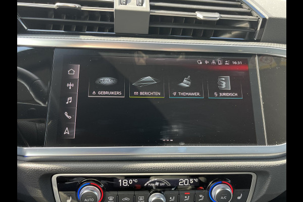 Audi Q3 Sportback 45 TFSI e S-LINE LEDEREN SPORTSTOELEN| STOELVERWARMING| ADAPTIVE CRUISE CONTROL| FULL LED| DODE HOEK SENSOR| RIJKLAARPRIJS INCL. 12 MND BOVAG GARANTIE