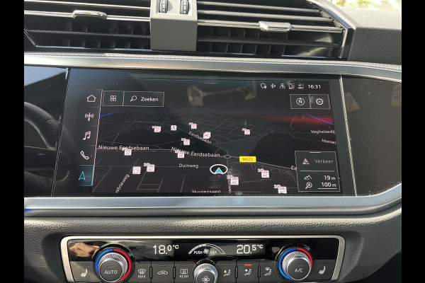 Audi Q3 Sportback 45 TFSI e S-LINE LEDEREN SPORTSTOELEN| STOELVERWARMING| ADAPTIVE CRUISE CONTROL| FULL LED| DODE HOEK SENSOR| RIJKLAARPRIJS INCL. 12 MND BOVAG GARANTIE