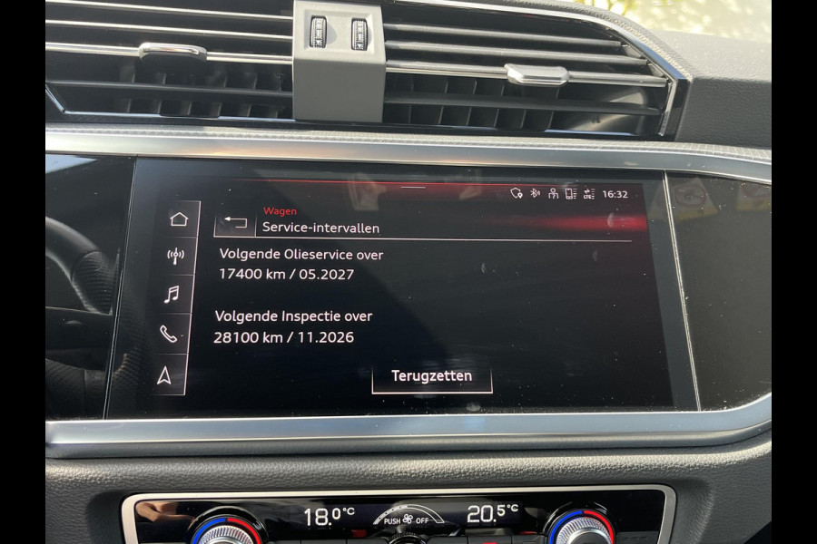 Audi Q3 Sportback 45 TFSI e S-LINE LEDEREN SPORTSTOELEN| STOELVERWARMING| ADAPTIVE CRUISE CONTROL| FULL LED| DODE HOEK SENSOR| RIJKLAARPRIJS INCL. 12 MND BOVAG GARANTIE