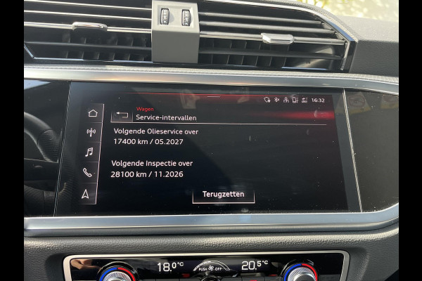 Audi Q3 Sportback 45 TFSI e S-LINE LEDEREN SPORTSTOELEN| STOELVERWARMING| ADAPTIVE CRUISE CONTROL| FULL LED| DODE HOEK SENSOR| RIJKLAARPRIJS INCL. 12 MND BOVAG GARANTIE