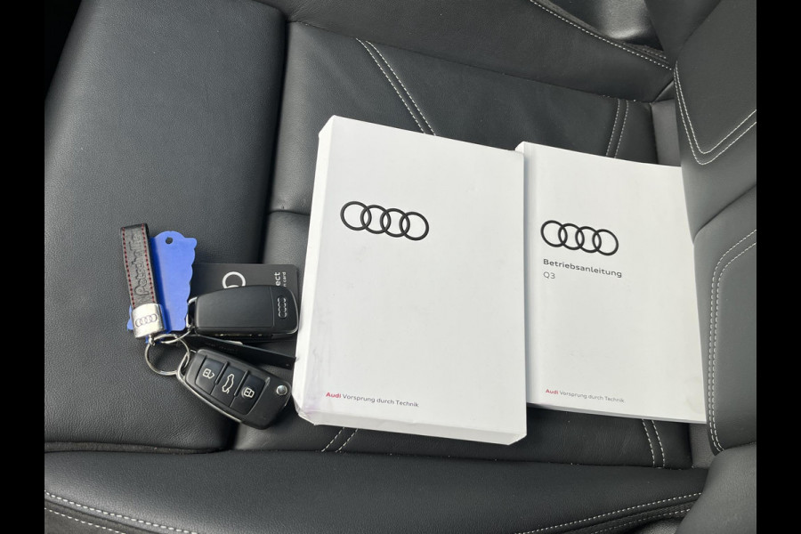 Audi Q3 Sportback 45 TFSI e S-LINE LEDEREN SPORTSTOELEN| STOELVERWARMING| ADAPTIVE CRUISE CONTROL| FULL LED| DODE HOEK SENSOR| RIJKLAARPRIJS INCL. 12 MND BOVAG GARANTIE
