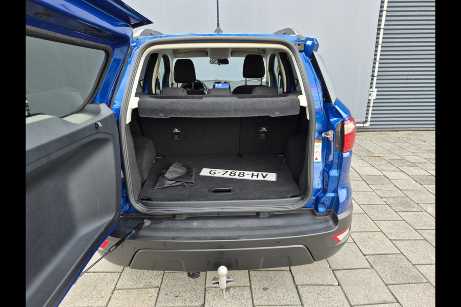 Ford EcoSport BWJ 2019 | 1.0T 126PK Trend Ultimate | TREKHAAK | CAMERA A | NAVIGATIE | AIRCO | PDC | CARPLAY | PRIVACY GLASS |