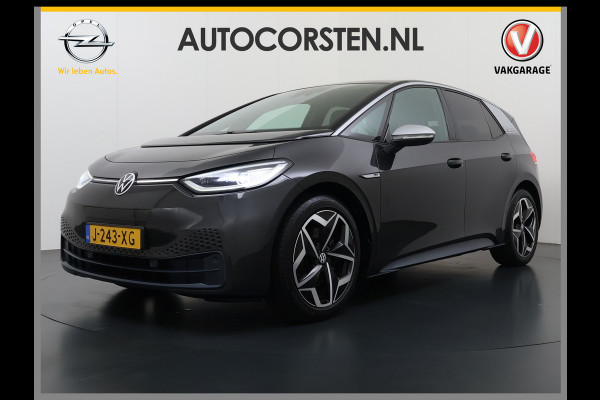Volkswagen ID.3 First Plus 62kWh Trekhaak Navi-Pro Adap.Cruise Camera Matrix led 19" Ecc Apple Carplay Android Auto SOH 91% Stoel+Stuurverwarming Lmv Privacy Glas Keyless Rijstrooksensor Origineel Nederlandse Auto  € 44.000 nieuw!