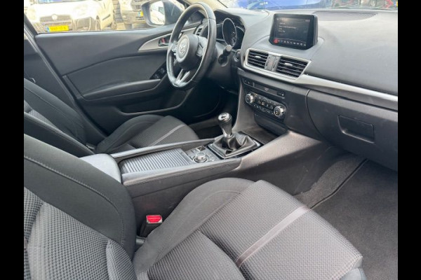 Mazda 3 2.2 SkyActiv-D 150 5deurs SkyLease+ Euro6 108.000km Airco/ECC,Navigatie,Camera,Head-up