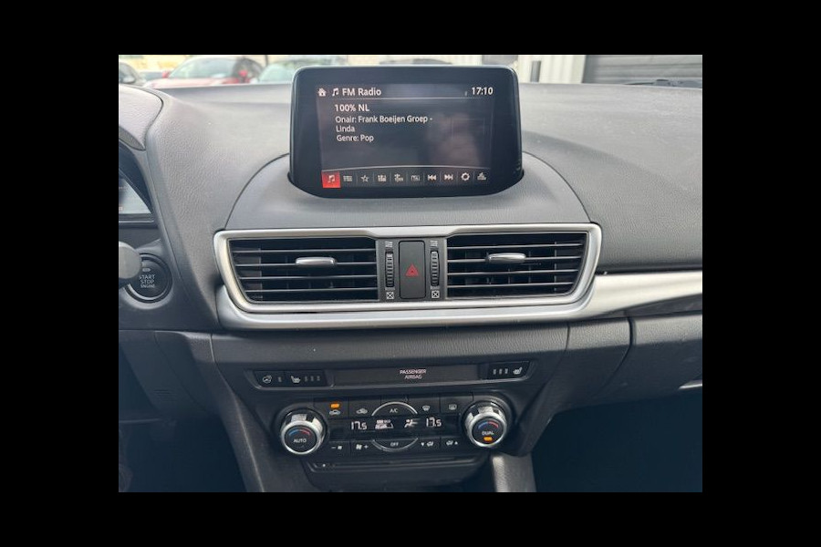 Mazda 3 2.2 SkyActiv-D 150 5deurs SkyLease+ Euro6 108.000km Airco/ECC,Navigatie,Camera,Head-up