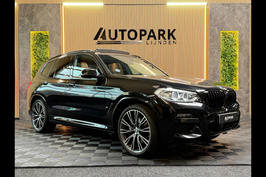 BMW X3 XDrive30e High Executive M-SPORT|PANO|HuD|LASER|KEYLESS|CARPLAY|SFEERVERLICHTING|LANE ASSIST|PLUG IN HYBRIDE|292PK|VOL!