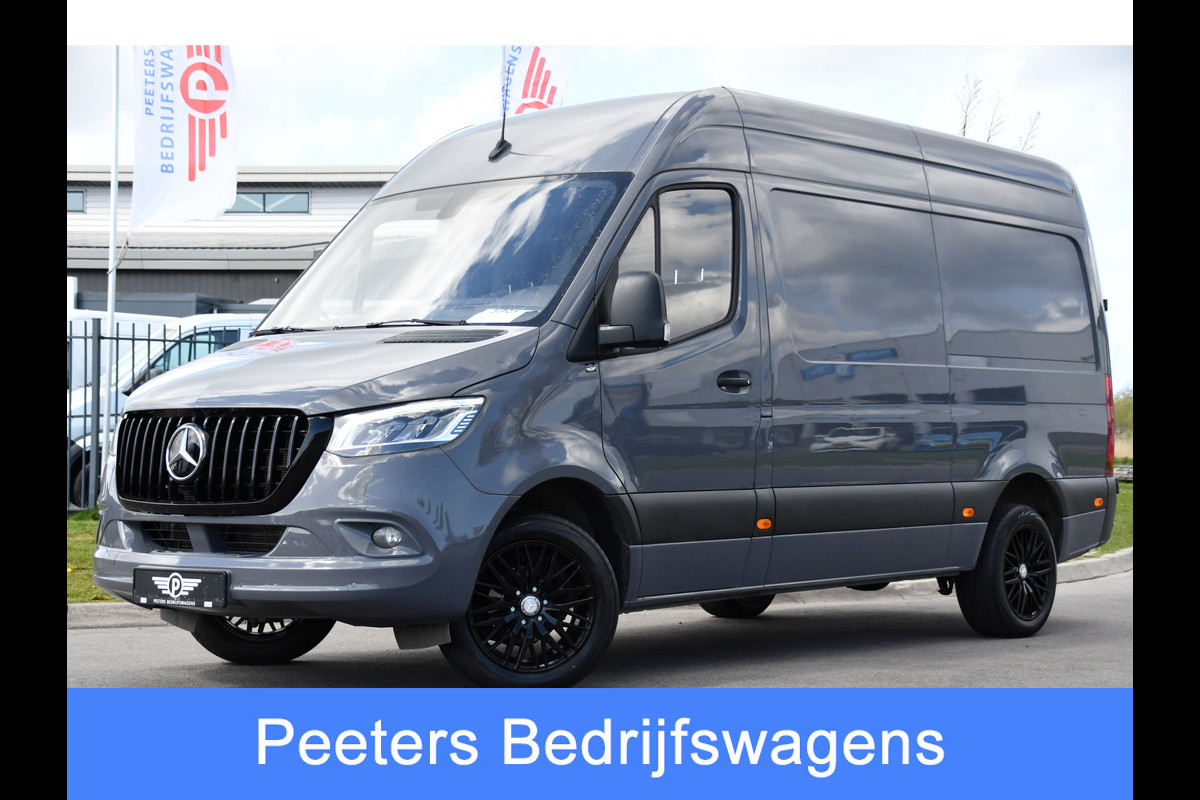 Mercedes-Benz Sprinter 319 V6 3.0 CDI L2H2 PB Edition Camera, Cruise, Carplay, 10,5'' Mbux, LED, Sensoren, 190pk, Uniek!  Automaat, Uniek!