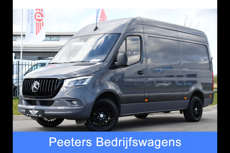 Mercedes-Benz Sprinter 319 V6 3.0 CDI L2H2 PB Edition Camera, Cruise, Carplay, 10,5'' Mbux, LED, Sensoren, 190pk, Uniek!  Automaat, Uniek!