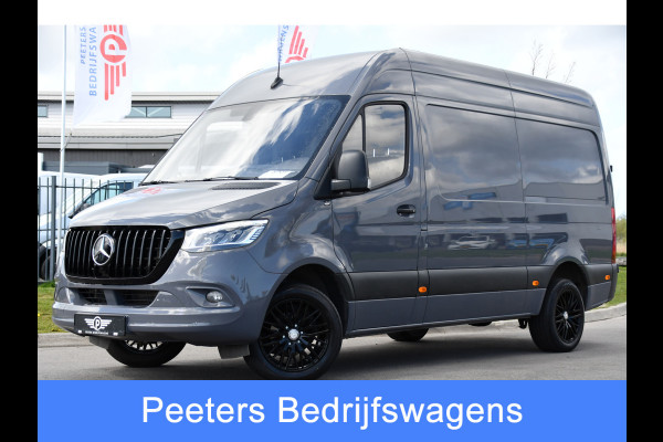 Mercedes-Benz Sprinter 319 V6 3.0 CDI L2H2 PB Edition Camera, Cruise, Carplay, 10,5'' Mbux, LED, Sensoren, 190pk, Uniek!  Automaat, Uniek!