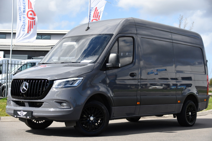 Mercedes-Benz Sprinter 319 V6 3.0 CDI L2H2 PB Edition Camera, Cruise, Carplay, 10,5'' Mbux, LED, Sensoren, 190pk, Uniek!  Automaat, Uniek!