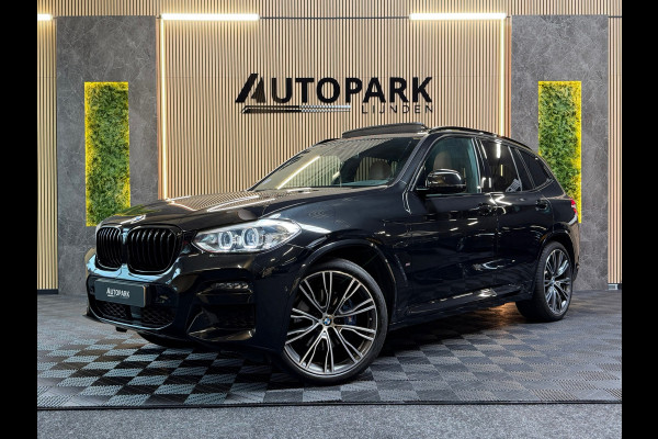 BMW X3 XDrive30e High Executive M-SPORT|PANO|HuD|LASER|KEYLESS|CARPLAY|SFEERVERLICHTING|LANE ASSIST|PLUG IN HYBRIDE|292PK|VOL!