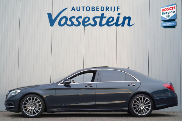 Mercedes-Benz S-Klasse 350 BlueTEC Lang Prestige Plus / AMG Line / NL-Auto / 360 Camera / Nachtzicht / Head-Up / Panodak