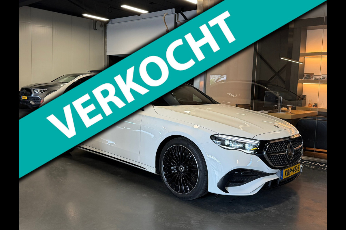 Mercedes-Benz E-Klasse 200 AMG Night Edition 2024 garantie Panorama Sfeerverl.