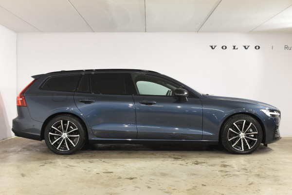 Volvo V60 T6 350PK Automaat Plug-in hybrid AWD Plus Dark / Navigatie / Adaptive Cruise control / 360 Camera / Harman Kardon / Stuur & Stoelverwarming / LM Velgen / Trekhaak