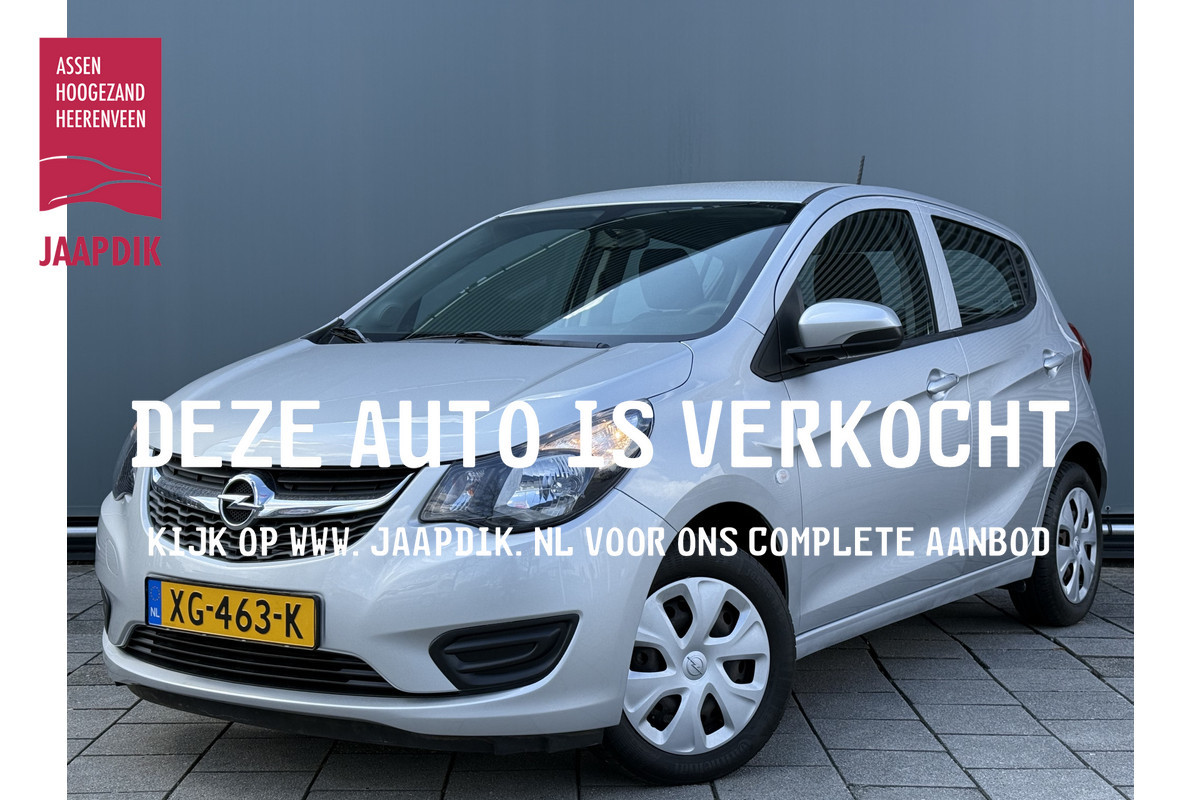 Opel KARL BWJ 2019 | 1.0I 75PK Edition AUTOMAAT | AIRCO | CRUISE | STUURBEKR | EL RAMEN | EL SPIEGELS
