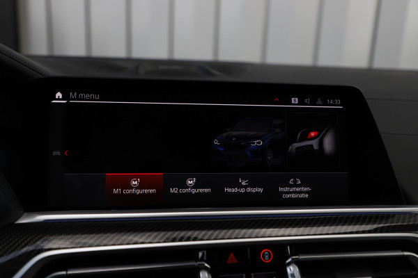 BMW X5 M Competition | 625PK | Head-up | Massage | Carbon | Bowers&Wilkins | Schaalstoelen | Keyless-go | Entertainment achterin | Sfee