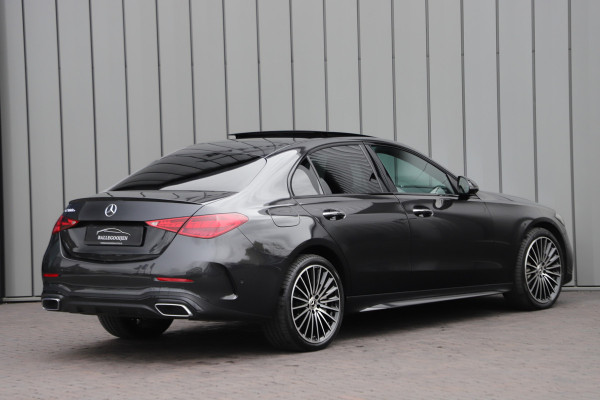 Mercedes-Benz C-Klasse 300e AMG | 313PK | Head-up | Keyless-go | Pano | Digital-light | Sfeerverlichting | Standkachel | Leder | 2022.
