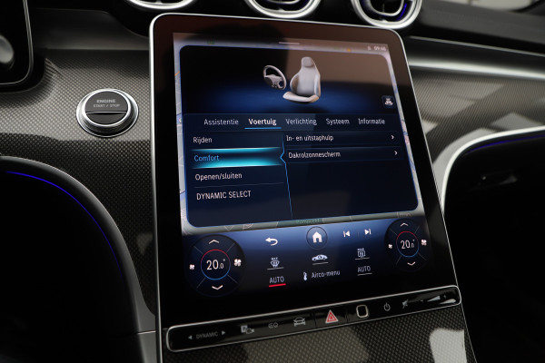 Mercedes-Benz C-Klasse 300e AMG | 313PK | Head-up | Keyless-go | Pano | Digital-light | Sfeerverlichting | Standkachel | Leder | 2022.