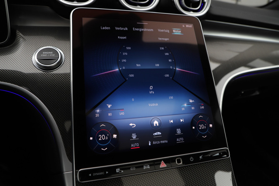 Mercedes-Benz C-Klasse 300e AMG | 313PK | Head-up | Keyless-go | Pano | Digital-light | Sfeerverlichting | Standkachel | Leder | 2022.