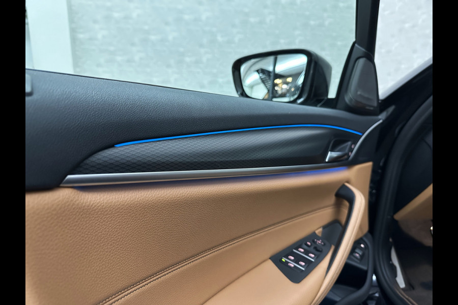 BMW 5 Serie Touring 530e M-Sport | Panorama | 360 Camera | ACC | Harman-Kardon | Trekhaak | Keyless-Entry | Leder | Rij-Assist Pro | 19'' | Sfeerverlichting | Carplay | LED | Zonwering | Standkachel | Draadloos Laden | Dealer onderhouden |