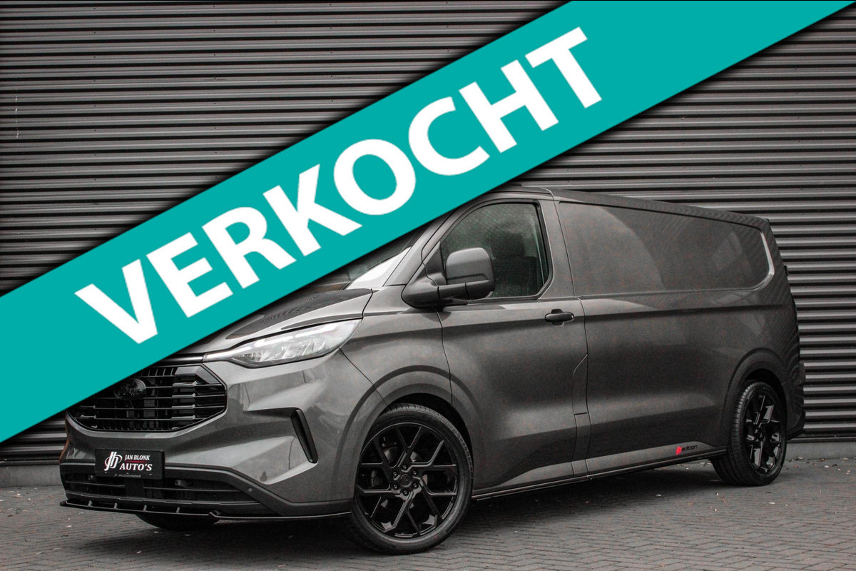 Ford Transit Custom 320 2.0 TDCI L2H1 AUTOMAAT 170PK JB- EDITION / FULL BLACK / APPLE CARPLAY / 3- ZITS / MY2024 / DIRECT RIJDEN