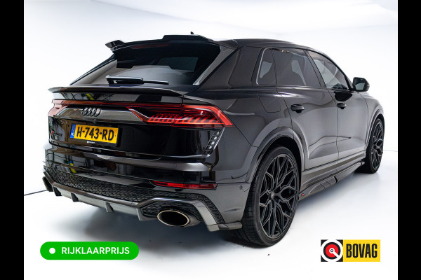 Audi RS Q8 RSQ8 4.0 V8 Urban Dynamic 800 PK / 1000 Nm Quattro | Keramisch | 24" Vossen | Akrapovic Titanium compleet | Panoramadak, Standkachel, Softclose, Stoelverw. & Ventilatie, Elec. trekhaak, B&O, 4 WST