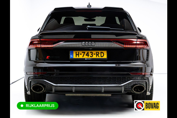 Audi RS Q8 RSQ8 4.0 V8 Urban Dynamic 800 PK / 1000 Nm Quattro | Keramisch | 24" Vossen | Akrapovic Titanium compleet | Panoramadak, Standkachel, Softclose, Stoelverw. & Ventilatie, Elec. trekhaak, B&O, 4 WST