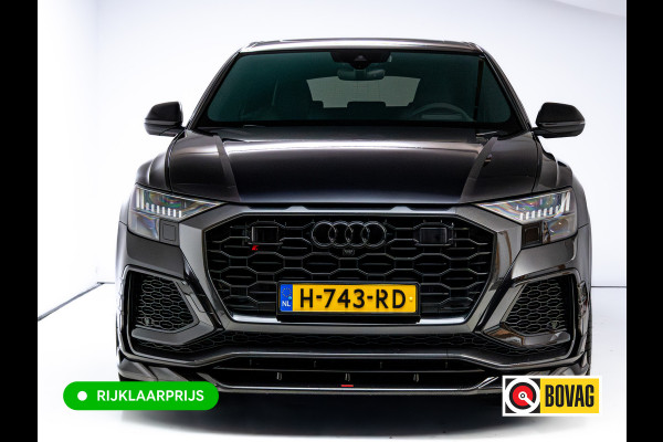 Audi RS Q8 RSQ8 4.0 V8 Urban Dynamic 800 PK / 1000 Nm Quattro | Keramisch | 24" Vossen | Akrapovic Titanium compleet | Panoramadak, Standkachel, Softclose, Stoelverw. & Ventilatie, Elec. trekhaak, B&O, 4 WST