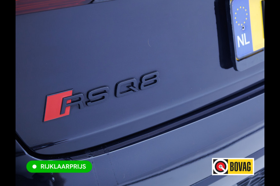 Audi RS Q8 RSQ8 4.0 V8 Urban Dynamic 800 PK / 1000 Nm Quattro | Keramisch | 24" Vossen | Akrapovic Titanium compleet | Panoramadak, Standkachel, Softclose, Stoelverw. & Ventilatie, Elec. trekhaak, B&O, 4 WST