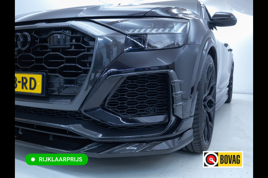 Audi RS Q8 RSQ8 4.0 V8 Urban Dynamic 800 PK / 1000 Nm Quattro | Keramisch | 24" Vossen | Akrapovic Titanium compleet | Panoramadak, Standkachel, Softclose, Stoelverw. & Ventilatie, Elec. trekhaak, B&O, 4 WST