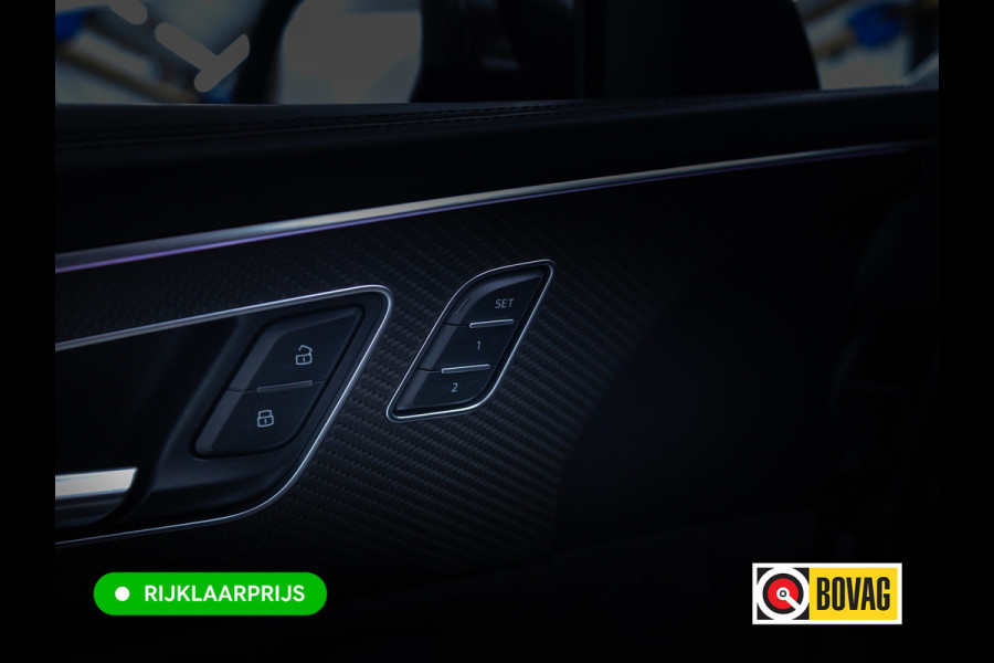 Audi RS Q8 RSQ8 4.0 V8 Urban Dynamic 800 PK / 1000 Nm Quattro | Keramisch | 24" Vossen | Akrapovic Titanium compleet | Panoramadak, Standkachel, Softclose, Stoelverw. & Ventilatie, Elec. trekhaak, B&O, 4 WST