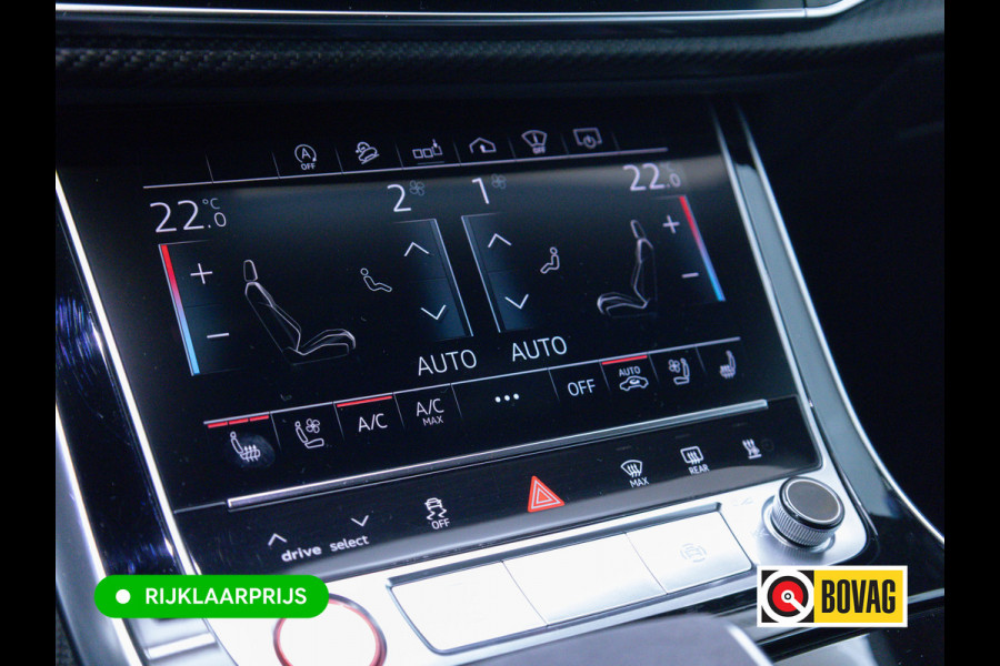 Audi RS Q8 RSQ8 4.0 V8 Urban Dynamic 800 PK / 1000 Nm Quattro | Keramisch | 24" Vossen | Akrapovic Titanium compleet | Panoramadak, Standkachel, Softclose, Stoelverw. & Ventilatie, Elec. trekhaak, B&O, 4 WST