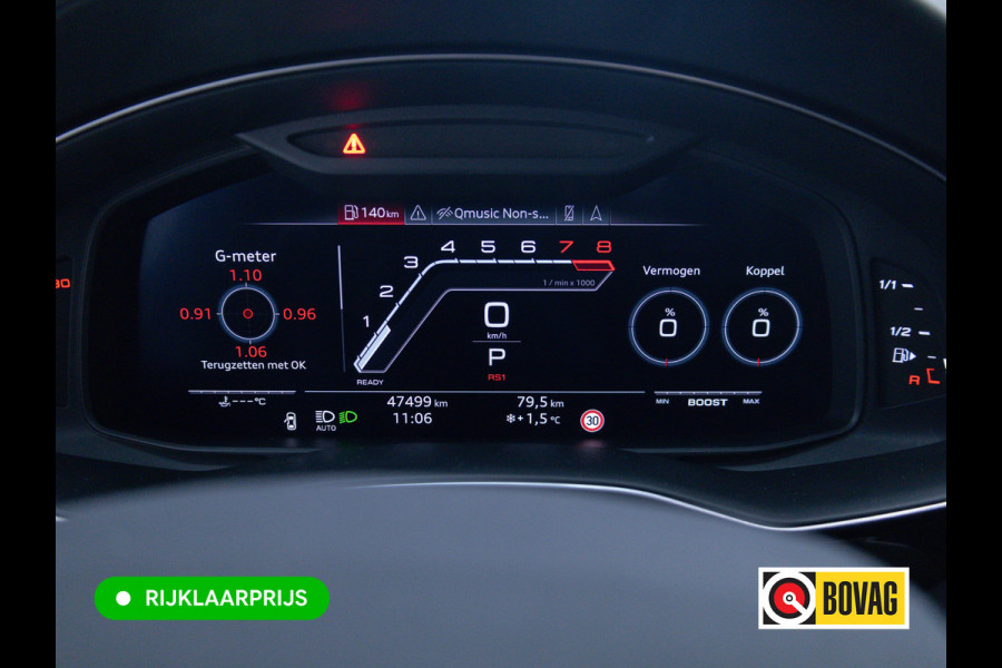 Audi RS Q8 RSQ8 4.0 V8 Urban Dynamic 800 PK / 1000 Nm Quattro | Keramisch | 24" Vossen | Akrapovic Titanium compleet | Panoramadak, Standkachel, Softclose, Stoelverw. & Ventilatie, Elec. trekhaak, B&O, 4 WST
