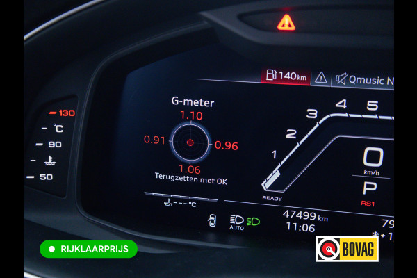 Audi RS Q8 RSQ8 4.0 V8 Urban Dynamic 800 PK / 1000 Nm Quattro | Keramisch | 24" Vossen | Akrapovic Titanium compleet | Panoramadak, Standkachel, Softclose, Stoelverw. & Ventilatie, Elec. trekhaak, B&O, 4 WST