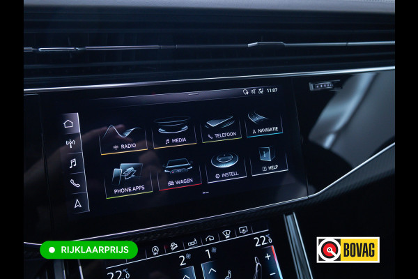 Audi RS Q8 RSQ8 4.0 V8 Urban Dynamic 800 PK / 1000 Nm Quattro | Keramisch | 24" Vossen | Akrapovic Titanium compleet | Panoramadak, Standkachel, Softclose, Stoelverw. & Ventilatie, Elec. trekhaak, B&O, 4 WST