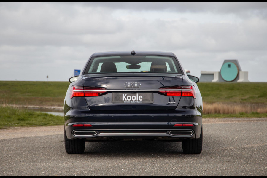 Audi A6 Avant 50 TFSI e quattro Advanced edition BRUIN LEER / CARPLAY / BTW AUTO / KEYLESS / DEALER ONDERHOUDEN