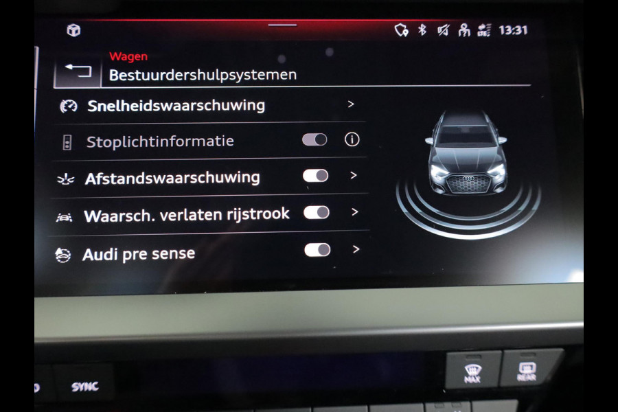 Audi A3 Sportback 30 TFSI Pro Line 110 pk S-tronic | Verlengde garantie | Navigatie via App | Parkeersensoren achter | Cruise control |