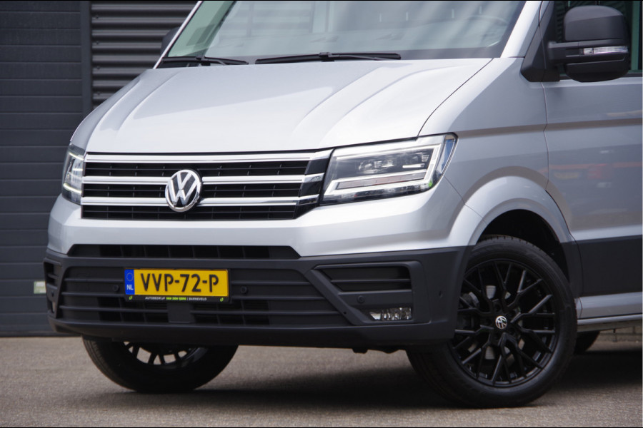 Volkswagen Crafter 35 2.0 TDI L3H3(L2H2) 75 EDITION 177PK AUT. LED, LEDER, TREKHAAK, ERGO ACTIVE GEVEERDE STOEL, STUURVERWARMING, STOELVERWARMING,
