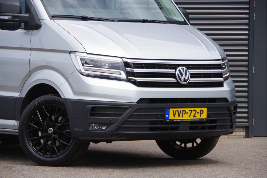 Volkswagen Crafter 35 2.0 TDI L3H3(L2H2) 75 EDITION 177PK AUT. LED, LEDER, TREKHAAK, ERGO ACTIVE GEVEERDE STOEL, STUURVERWARMING, STOELVERWARMING,